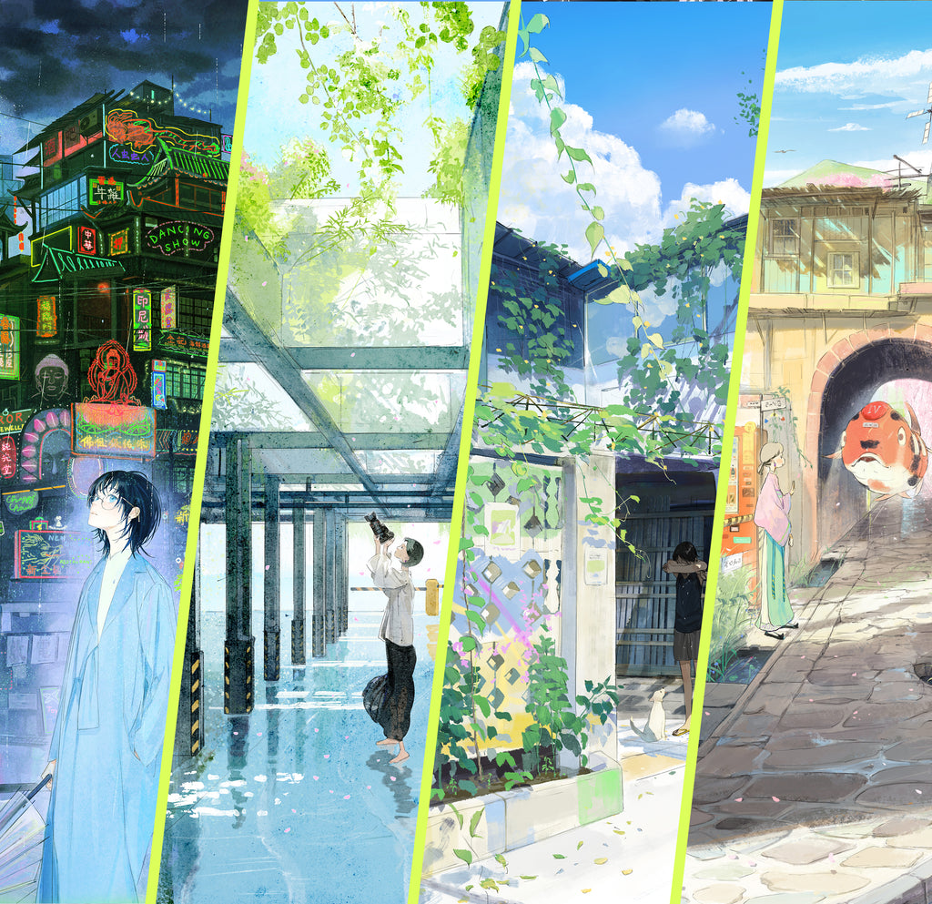 illumi Artbook Collection (3 Books + Bonus Items)