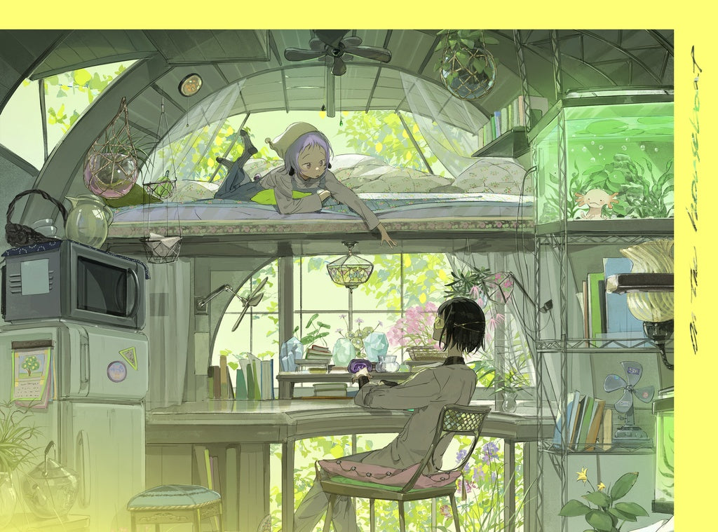 [LAST 2 LEFT] On the Houseboat Artbook
