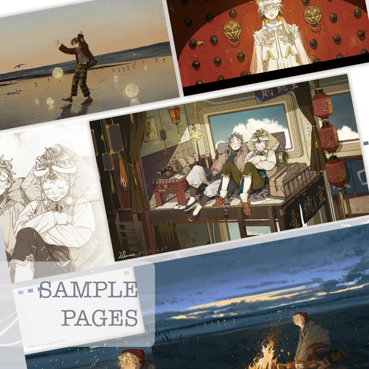 Dawn Blue - Digital Artbook (PDF)
