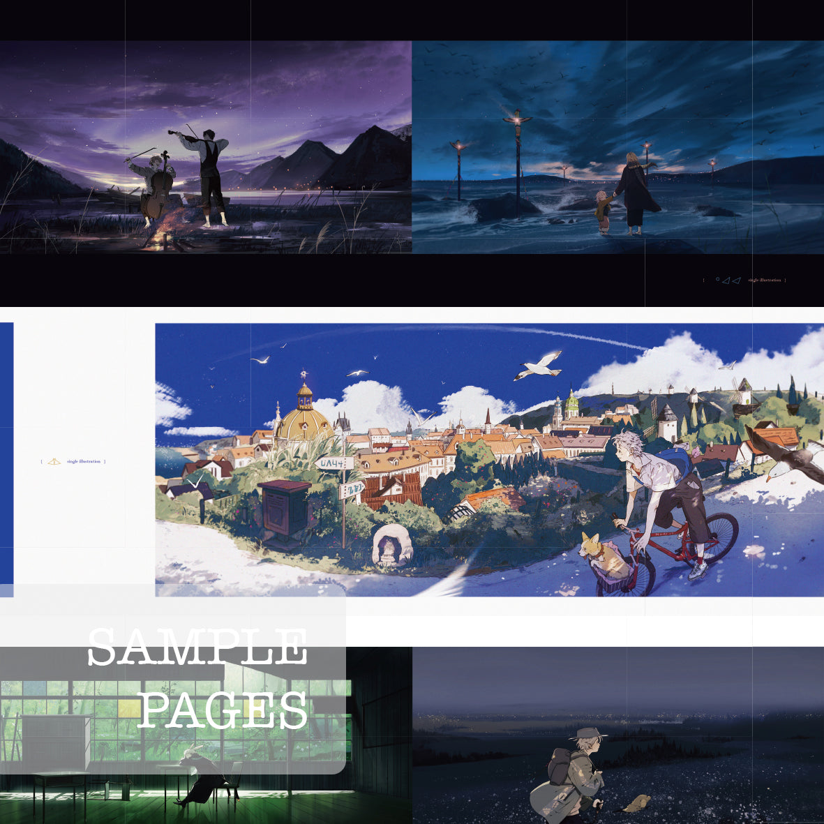 Blue Dusk - Digital Artbook (PDF)