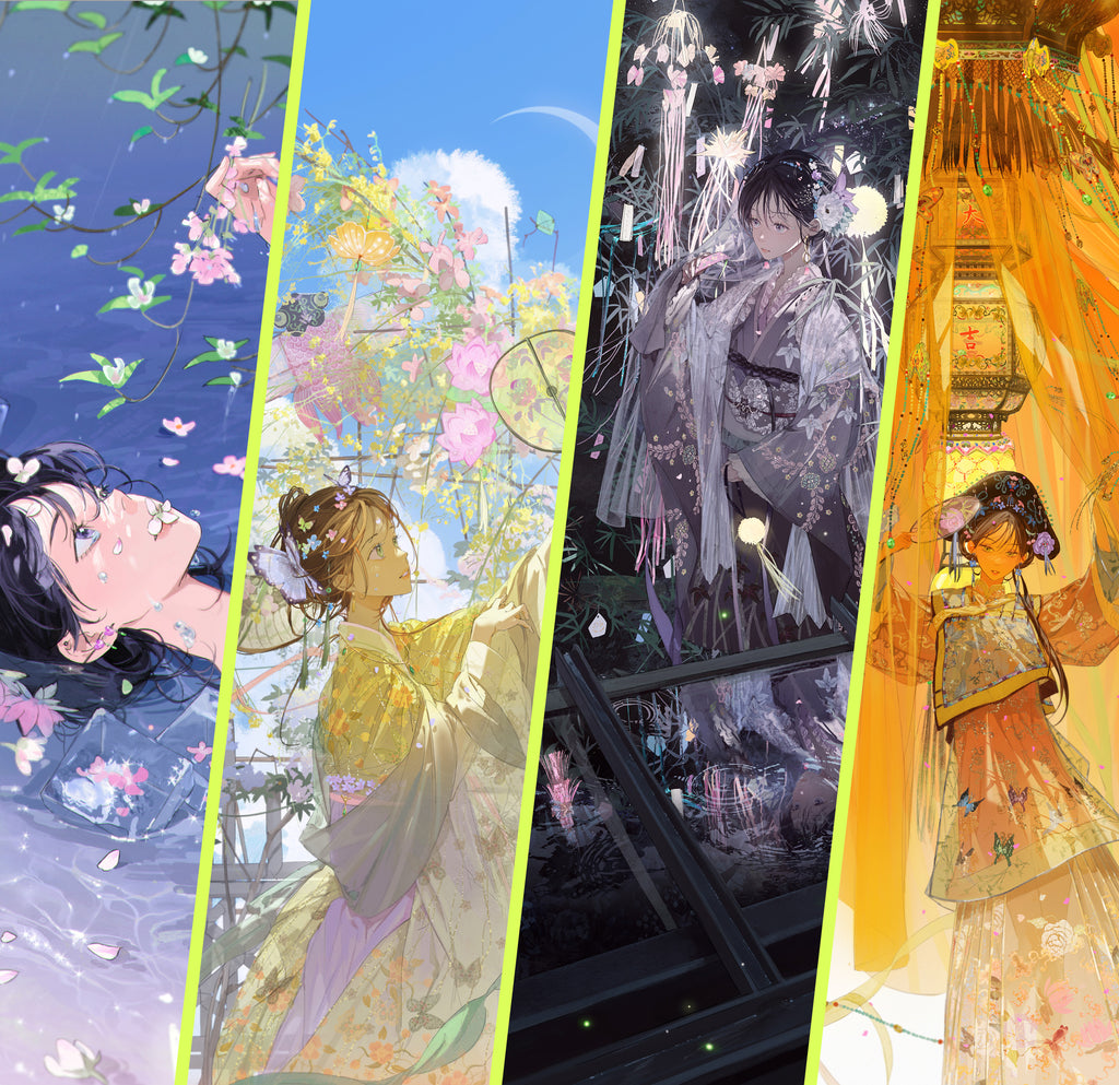 illumi Artbook Collection (3 Books + Bonus Items)